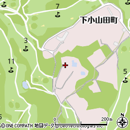 東京都町田市下小山田町596周辺の地図