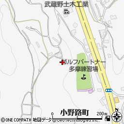 東京都町田市小野路町3296周辺の地図