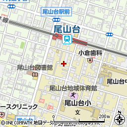 東京都世田谷区尾山台3丁目23-8周辺の地図