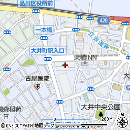東芝エレベータ株式会社　東京支社周辺の地図