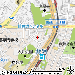 パークホームズ大井仙台坂周辺の地図