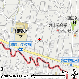 東京都町田市相原町1693周辺の地図