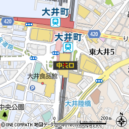 グランサックス　大井町アトレ店周辺の地図