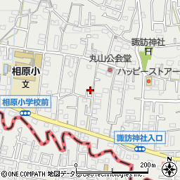 東京都町田市相原町1705周辺の地図