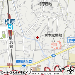東京都町田市相原町847周辺の地図
