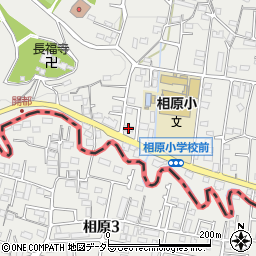 東京都町田市相原町2073周辺の地図