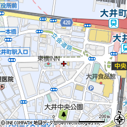大井町整形外科・外科クリニック周辺の地図