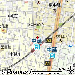 東京都品川区東中延2丁目10-13周辺の地図