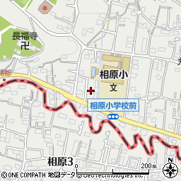 東京都町田市相原町2068周辺の地図