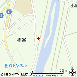 兵庫県美方郡新温泉町栃谷300周辺の地図