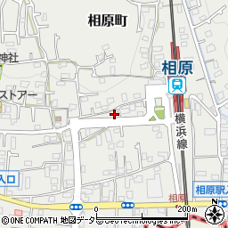 東京都町田市相原町1194周辺の地図