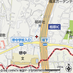 東京都町田市相原町657周辺の地図