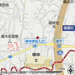 東京都町田市相原町647周辺の地図