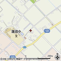 千葉県山武市蓮沼イ3505周辺の地図
