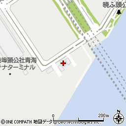 東京港管理事務所青海受変電所周辺の地図