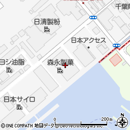 森永製菓千葉配送センター周辺の地図