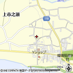 山梨県南アルプス市上市之瀬902周辺の地図