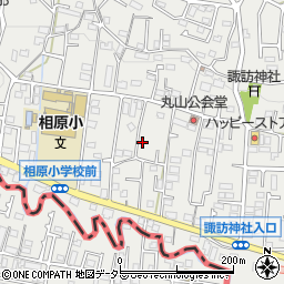 東京都町田市相原町1697周辺の地図