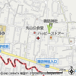 東京都町田市相原町1717周辺の地図
