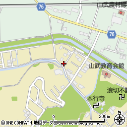 千葉県山武市成東2581-5周辺の地図