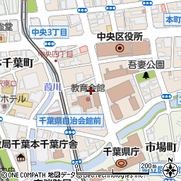 千葉県弁護士会周辺の地図