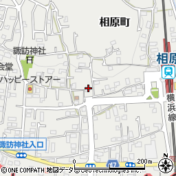 東京都町田市相原町1302周辺の地図