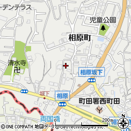 東京都町田市相原町451周辺の地図