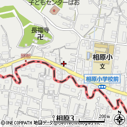 東京都町田市相原町2087周辺の地図