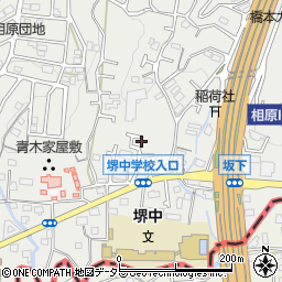 東京都町田市相原町636-12周辺の地図