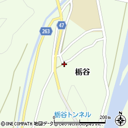 兵庫県美方郡新温泉町栃谷376周辺の地図