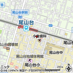 ジャパンケア尾山台周辺の地図