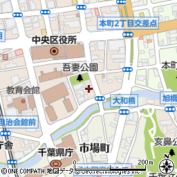 株式会社加賀田組　千葉営業所周辺の地図