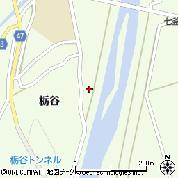 兵庫県美方郡新温泉町栃谷300-1周辺の地図
