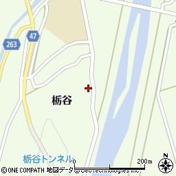 兵庫県美方郡新温泉町栃谷350周辺の地図