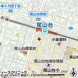養老乃瀧 尾山台店周辺の地図