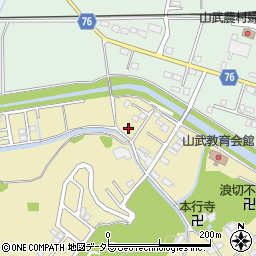 千葉県山武市成東2581-3周辺の地図