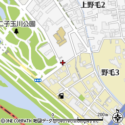 ローラル二子玉川周辺の地図