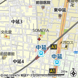 東京都品川区東中延2丁目10-16周辺の地図