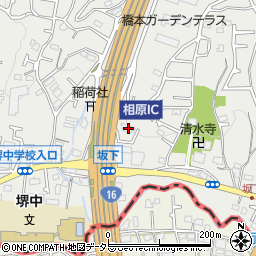 東京都町田市相原町673周辺の地図