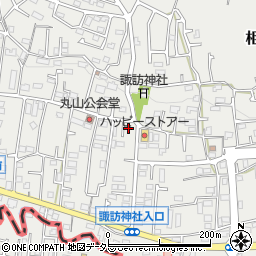 東京都町田市相原町1722周辺の地図