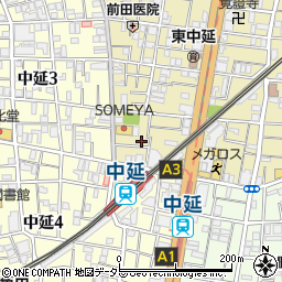 東京都品川区東中延2丁目10-9周辺の地図