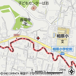 東京都町田市相原町2086周辺の地図