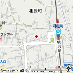 東京都町田市相原町1193周辺の地図