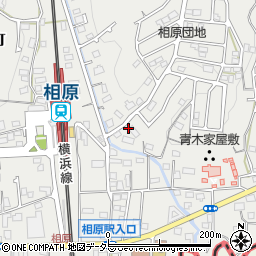 東京都町田市相原町1147周辺の地図