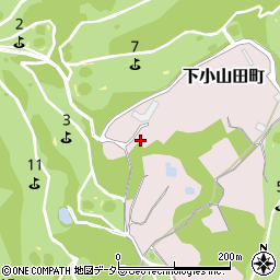 東京都町田市下小山田町594周辺の地図