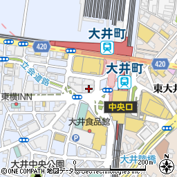 三菱ＵＦＪ銀行大井町支店 ＡＴＭ周辺の地図