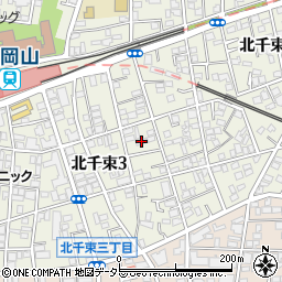 大岡山アパート周辺の地図
