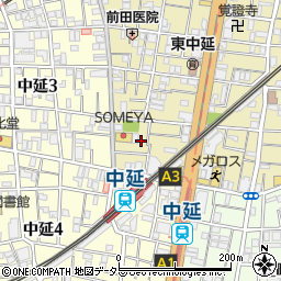 東京都品川区東中延2丁目10-7周辺の地図