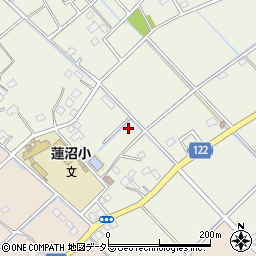 千葉県山武市蓮沼イ3502周辺の地図