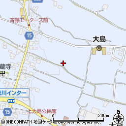 長野県下伊那郡松川町大島周辺の地図